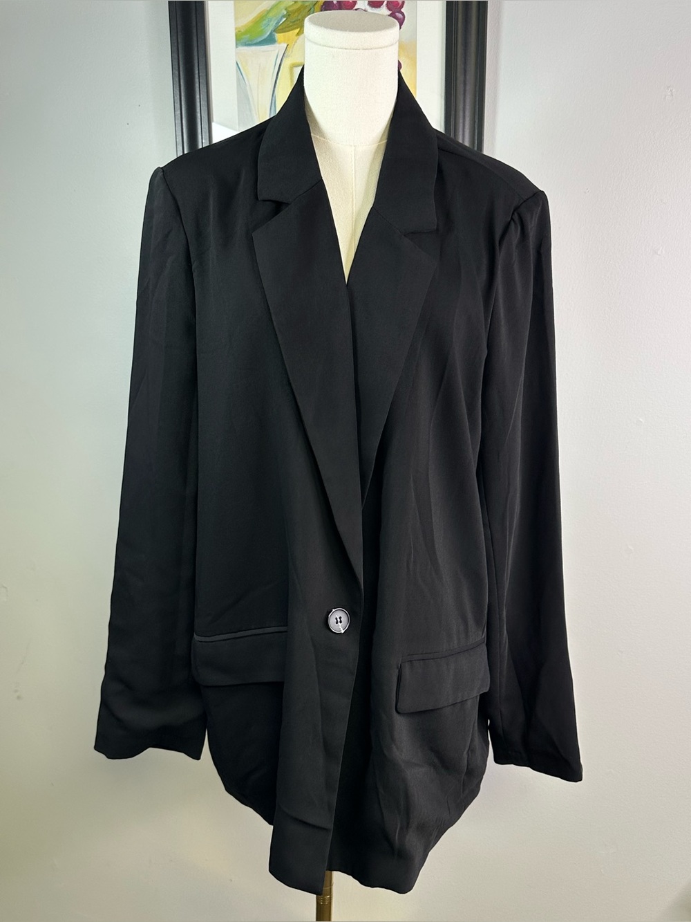 SO Good For Life Blazer Women’s XL Black